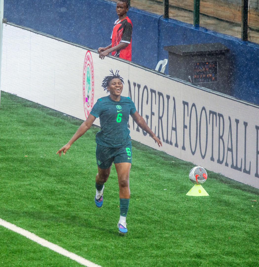 Cover image for International Friendly: Omewa bags brace as clinical Super Falcons trash Lionesses 3-0 in Ikenne