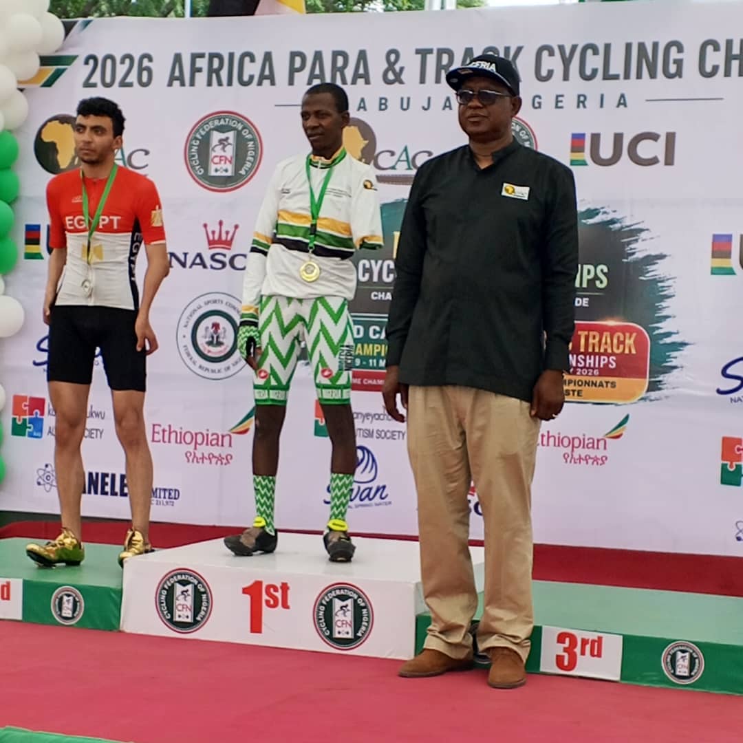Cover image for Team ‎Nigeria top 3rd African Para-Track Champions