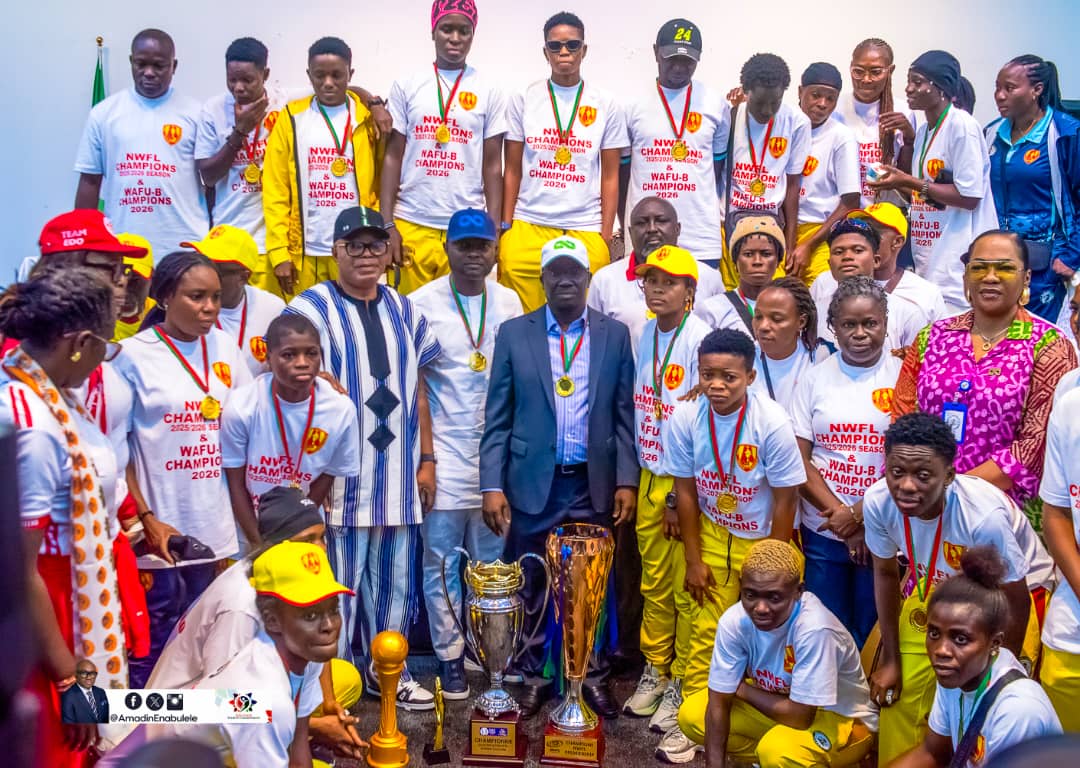 Okpebholo rewards victorious Edo Queens with N50m