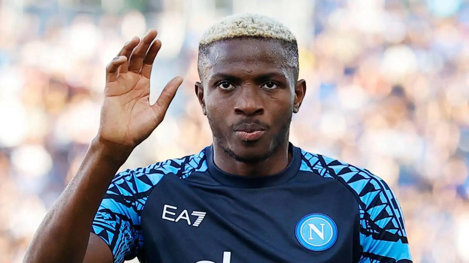 Cover image for Napoli to consider €100m offer for Osimhen