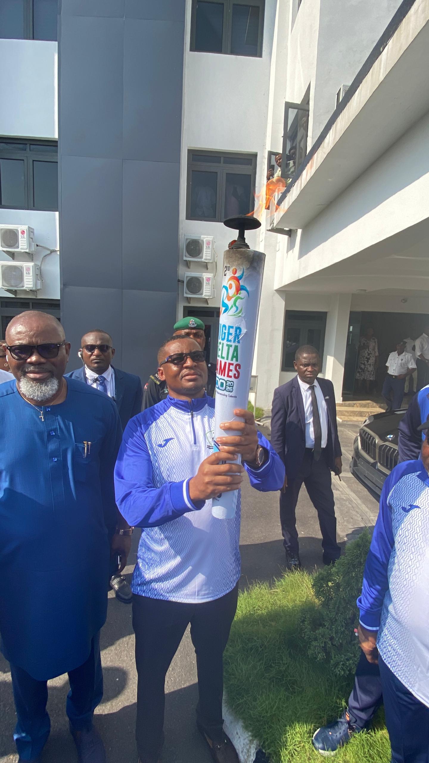 Cover image for Niger Delta Games Torch commences 9 states tour from Calabar 
