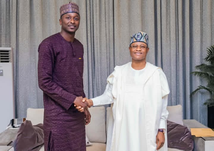 Ranchers CEO, Sadiq Umar pays courtesy visit to Gov Sani over sports development in Kaduna 