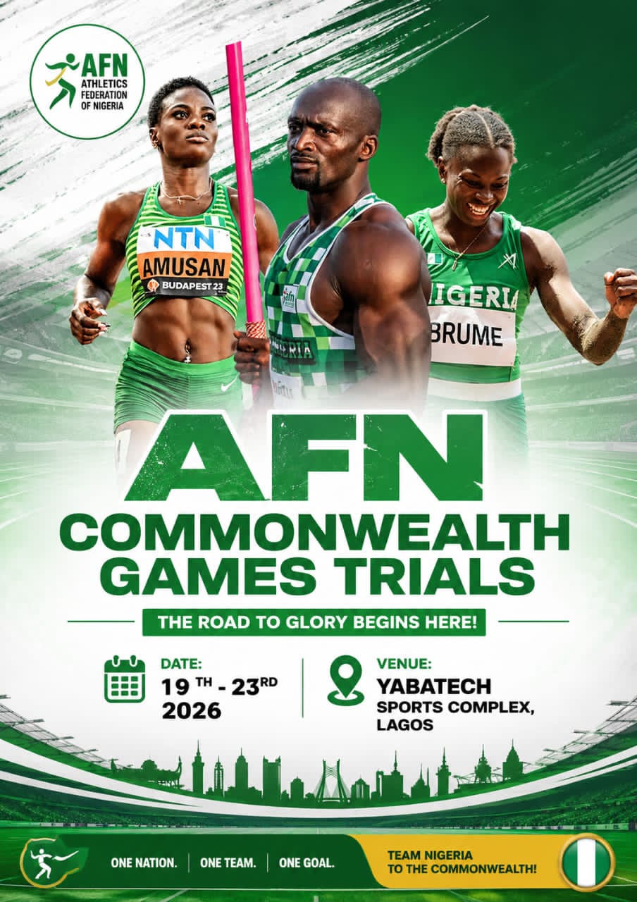 Cover image for AFN unveils Timetable for 2026 Commonwealth Games Trials