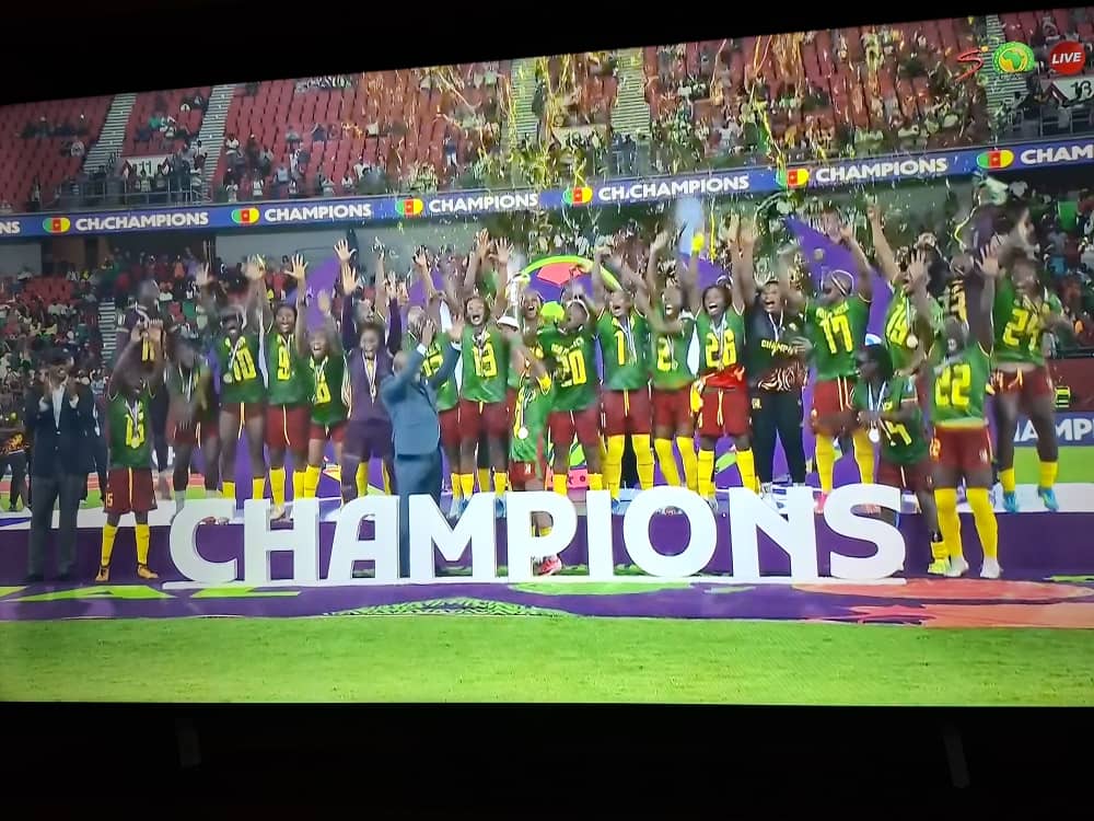 Cameroon win first WAFCON title after 3–0 victory over Malawi