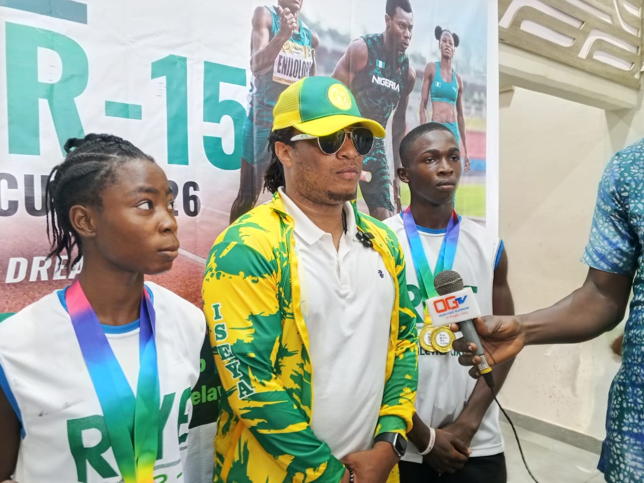 Kuku, Sodiq glo as RIYE U-15 Athletics Championship uncovers Ogun and Nigeria's next generation of stars