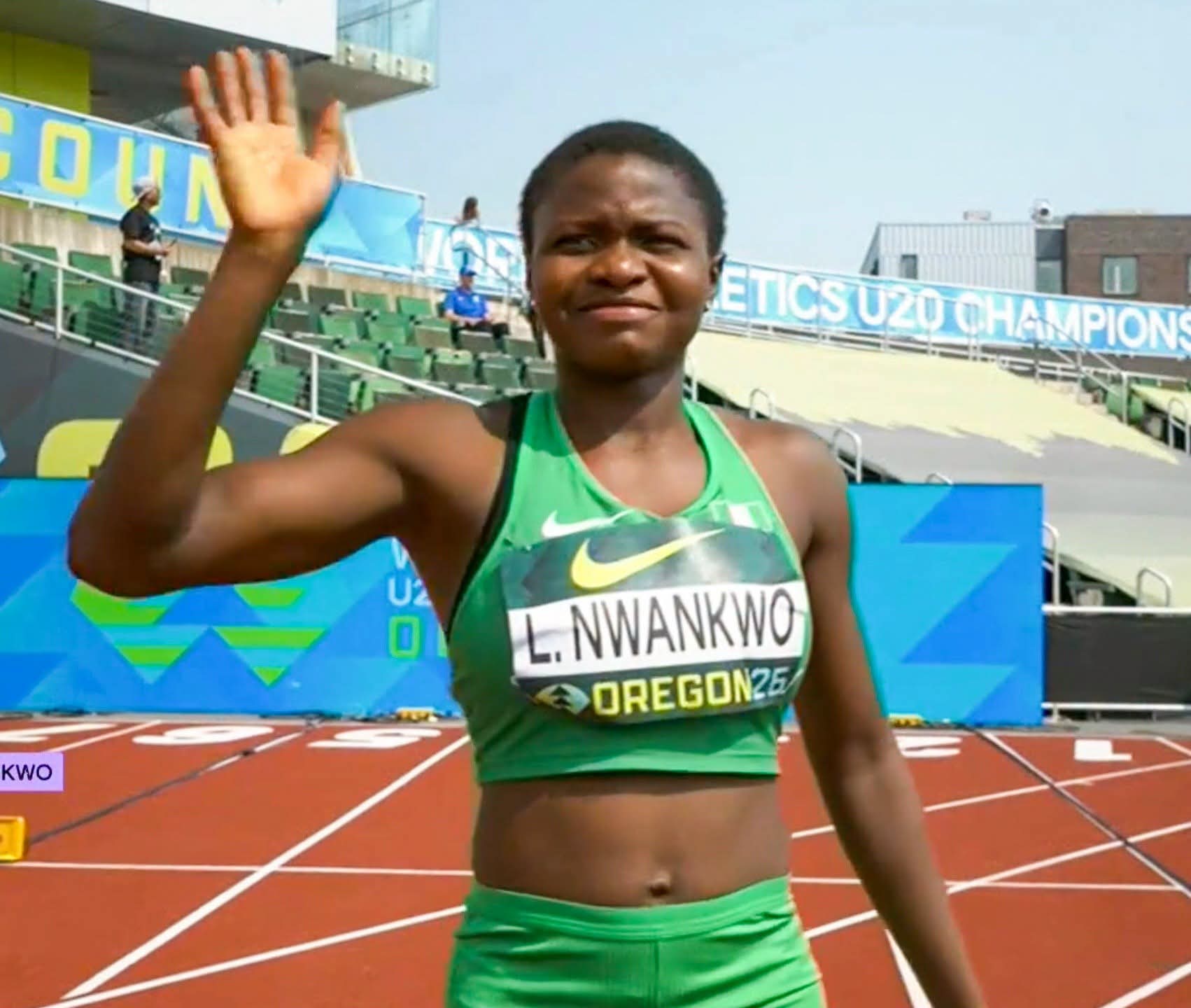 Rosemary Nwankwo, Tejiri Godwin reach World U-20 100m semifinals