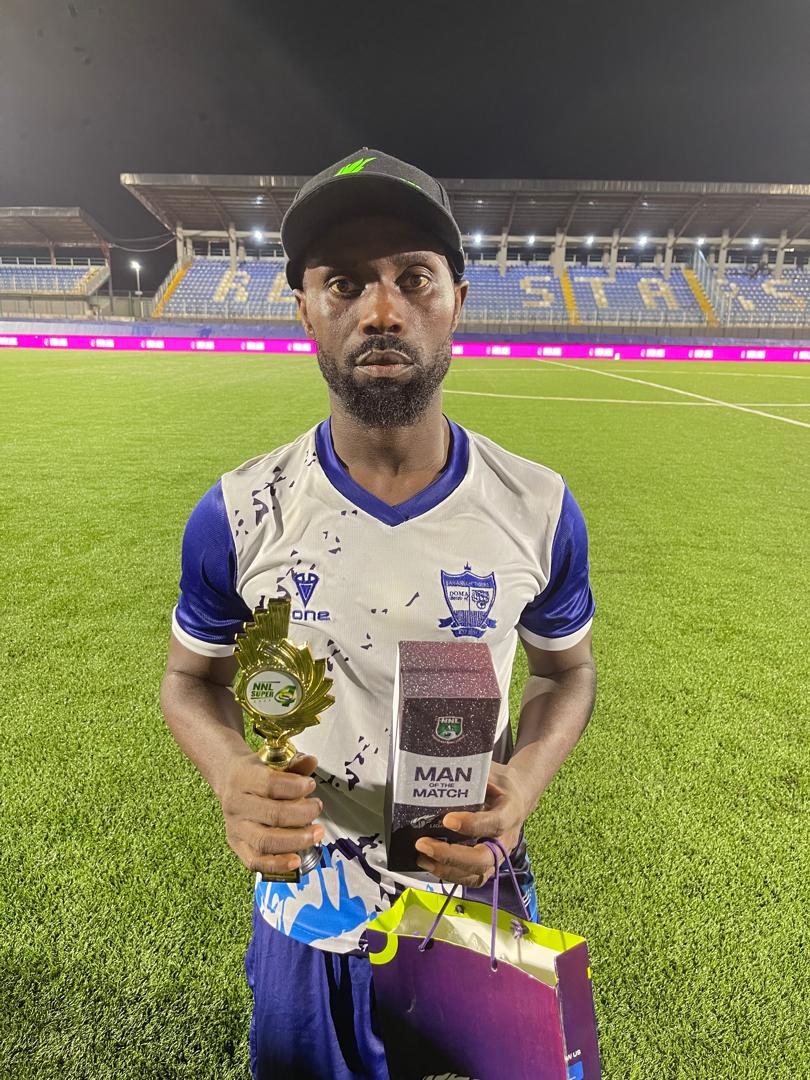 Cover image for Fantami’s header seals crucial win for Doma United in fiery NNL Super Four clash