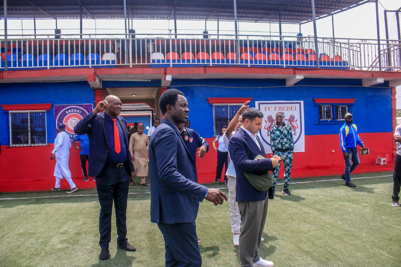 Cover image for CAF high marks on FC Ebedei Stadium boost for Alansmith Sports Facility firm - Adamu