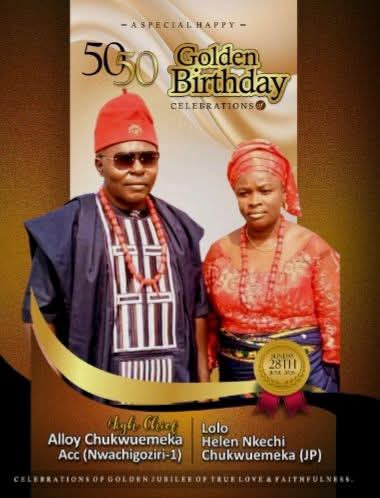 Nigeria's Pillar of Sports celebrates ACC, Wife @50