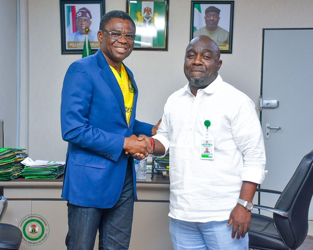 Cover image for Philip Shuaibu praises DG NSC Olopade's transformative impact on Nigerian sports