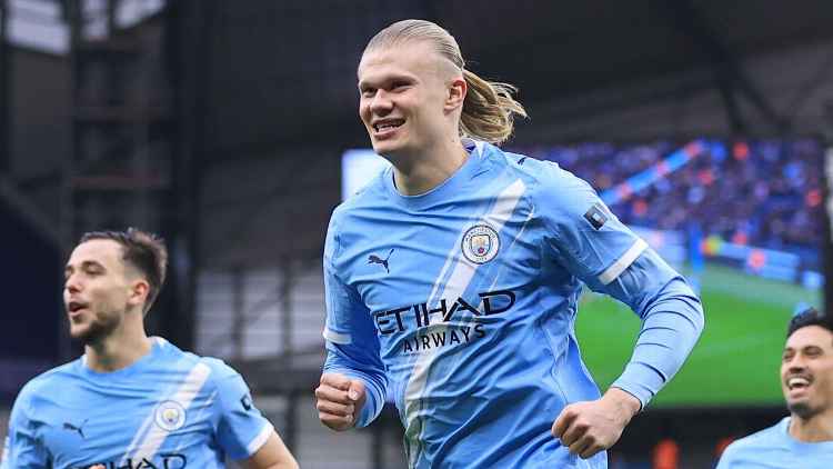 Cover image for Haaland breaks Alan Shearer record with 100th goal