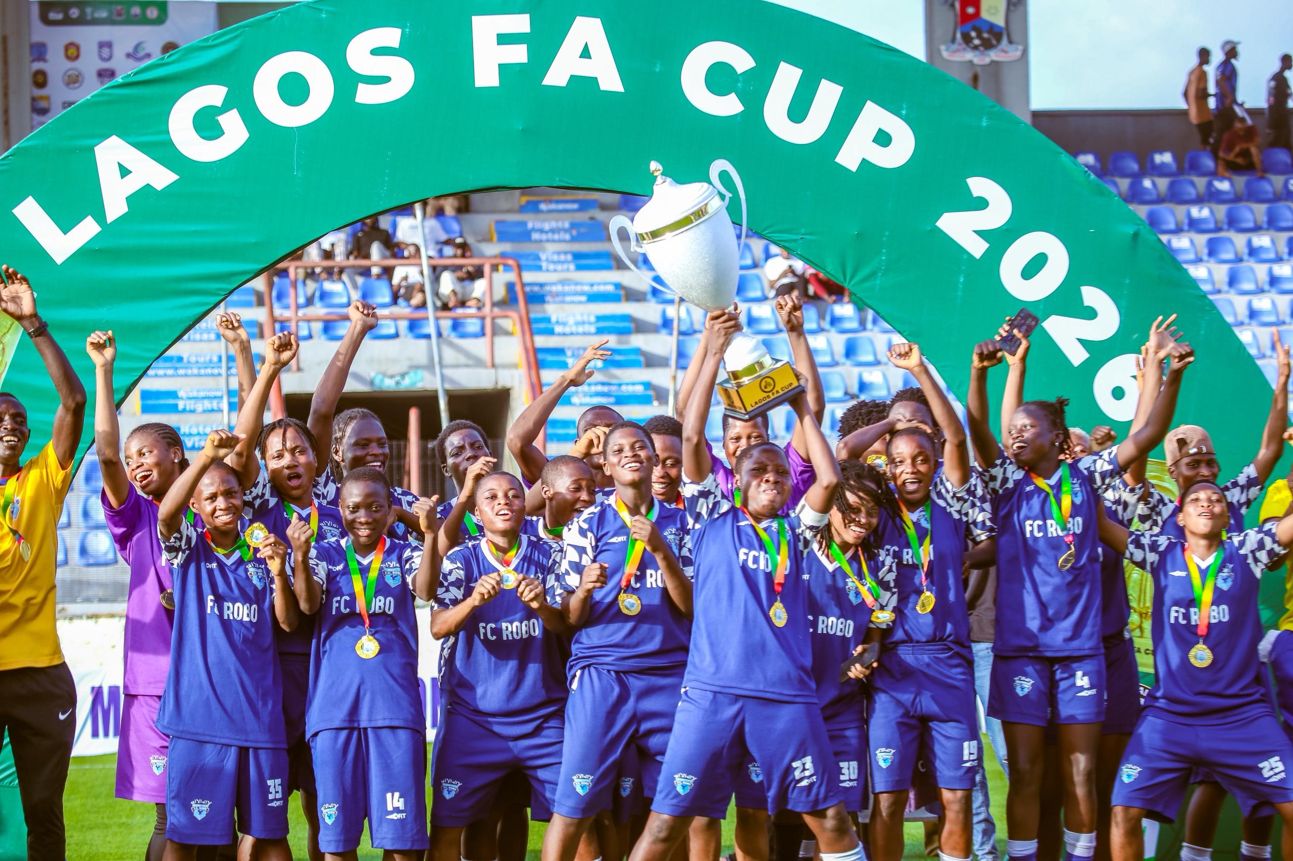 Cover image for Ikorodu City, FC Robo Queens win 2026 Lagos State FA Cup