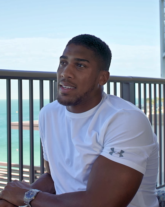 Cover image for Anthony Joshua seeks to destroy Jake Paul   ... Says beating him by decision not enough