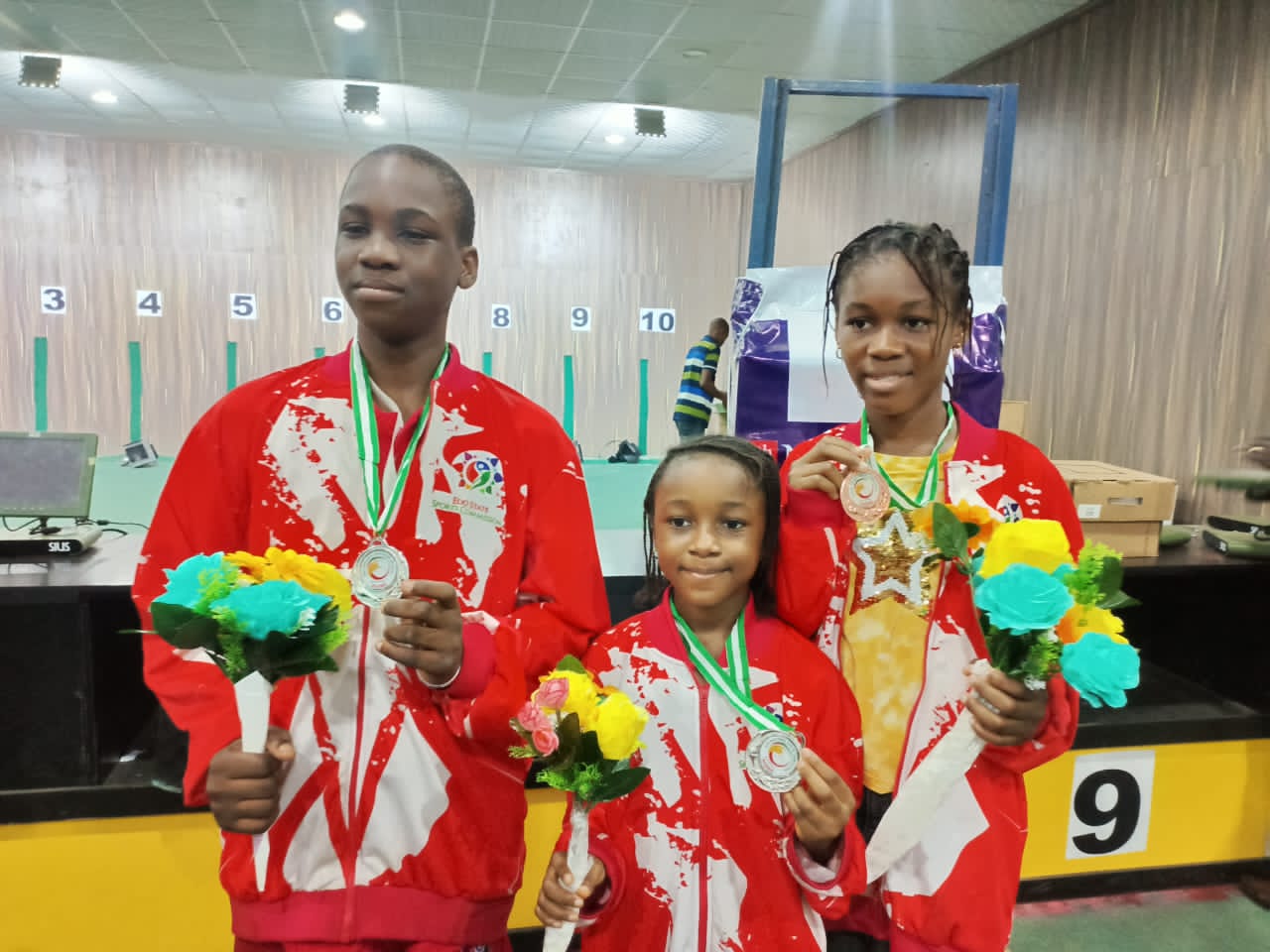 Cover image for NYGs Day 5: Divine Ogbe Gets Golden Hat trick In Cycling  as Team Edo Maintains Impressive Run