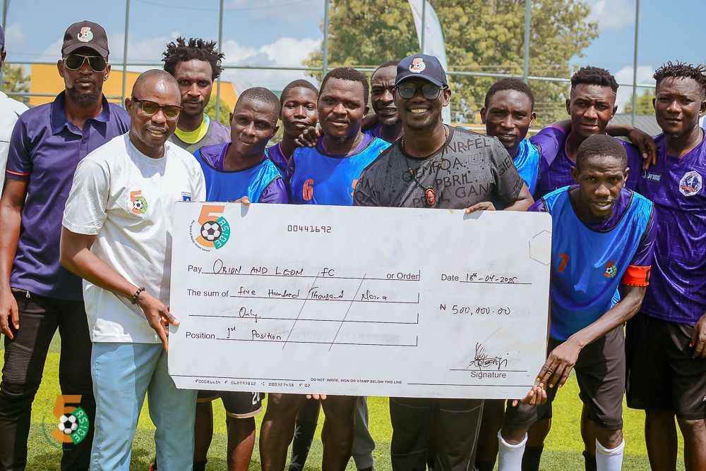 Cover image for Spires 5-Aside Tourney: Orion & Leon 're champions of Ikorodu 