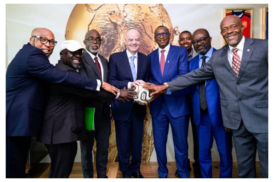 Infantino excited hosting Nigeria delegation in Zurich 