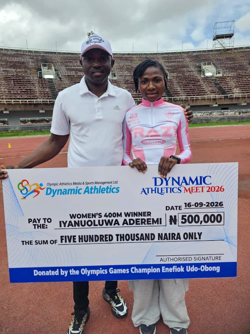 Udo-Obong rewards 17-year-old Aderemi after stunning 50.95s run