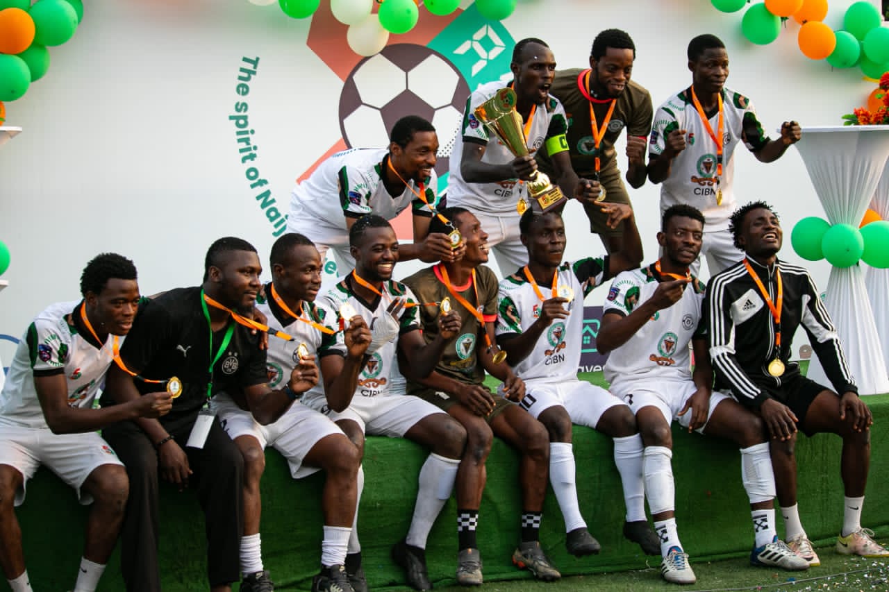 Cover image for White Tigers wins 2024 Spires 5-Aside Naija tourney