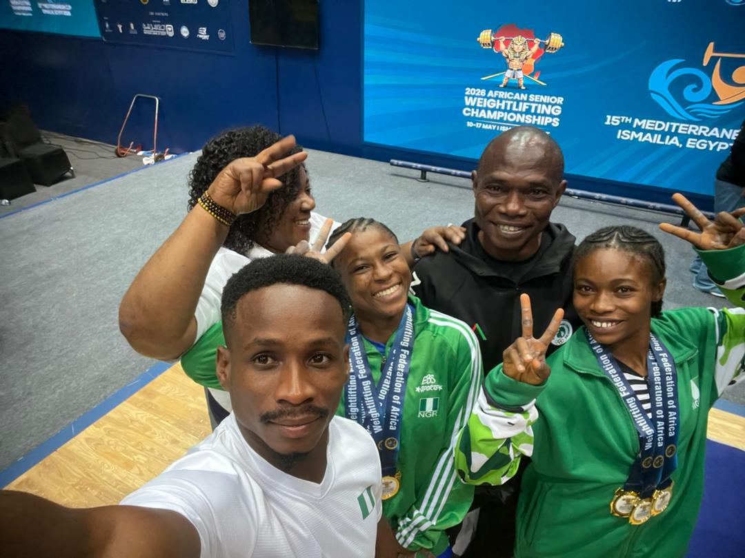 Cover image for Nigeria rounds off Africa Senior Weightlifting Championship with 29 medals