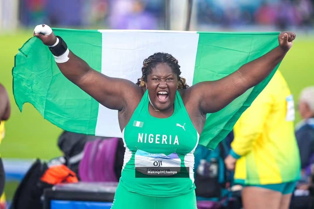 World Athletics U20 Championships: Oji breaks jinx, enters Nigeria's athletics history 