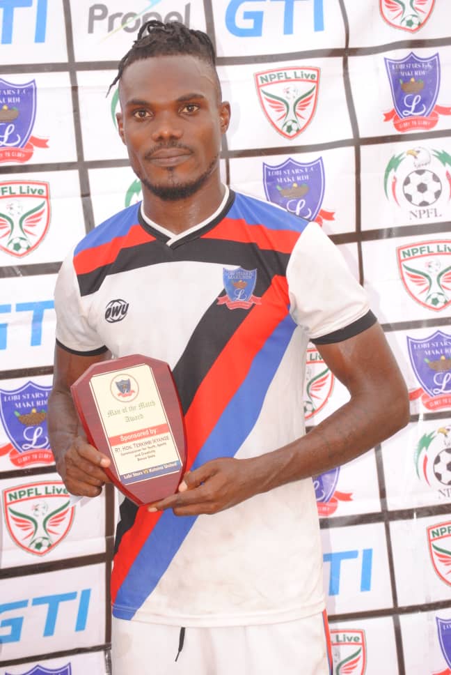 Cover image for Lobi Stars defender, Ekioke wants Super Eagles call up