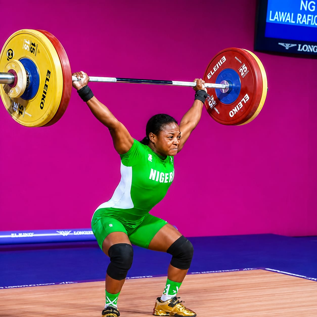 Gold dust, dollar rain: Team Nigeria takes care of business