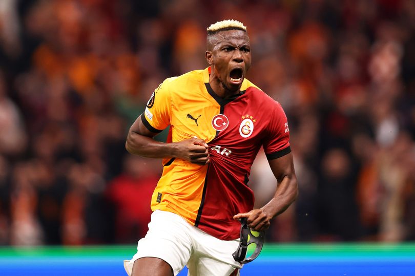 Cover image for Another double assists for Osimhen, as Gala rally to batter Juve
