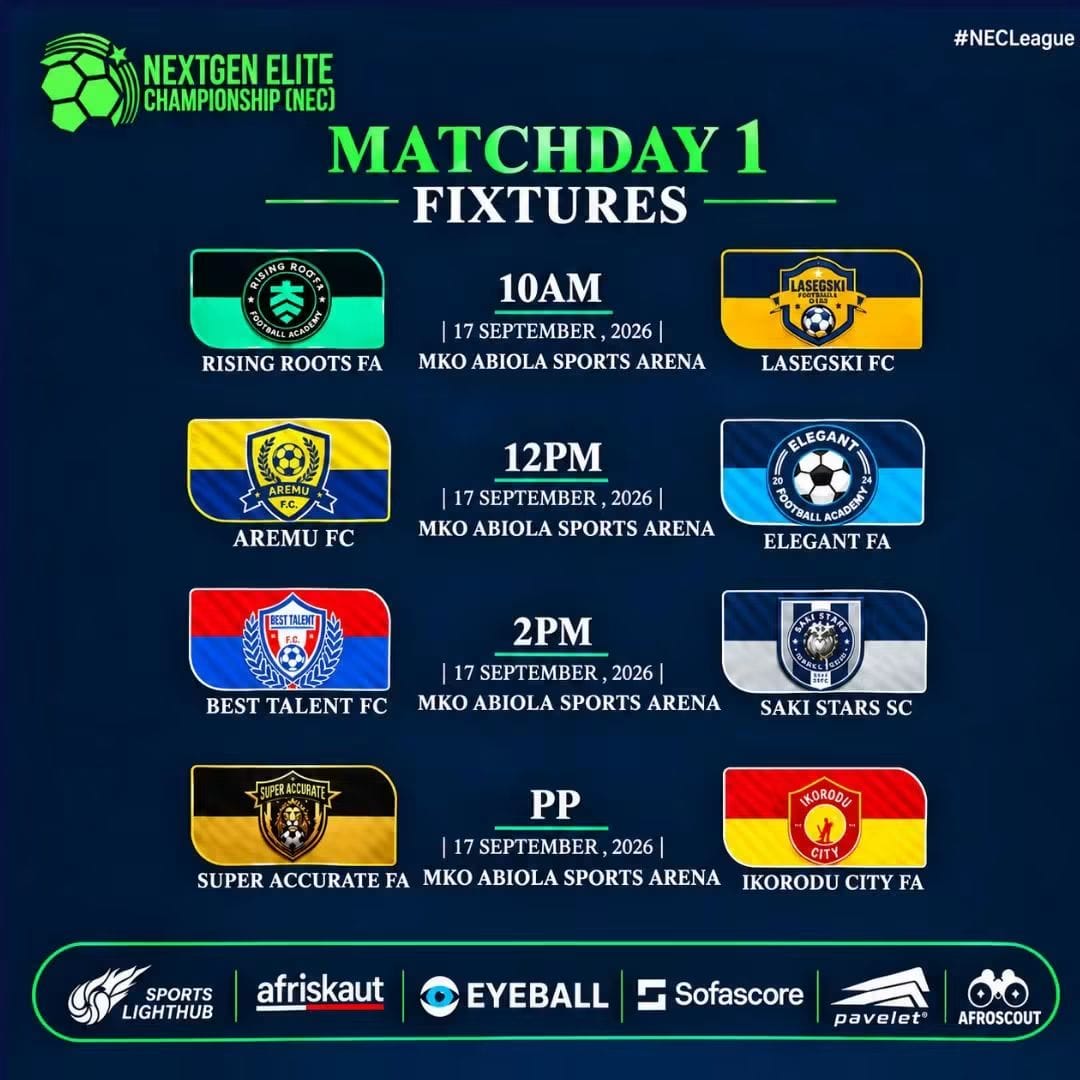 Cover image for NextGen Elite League Championship: Best Talent FC set for Saki Stars clash as League kicks off Saturday