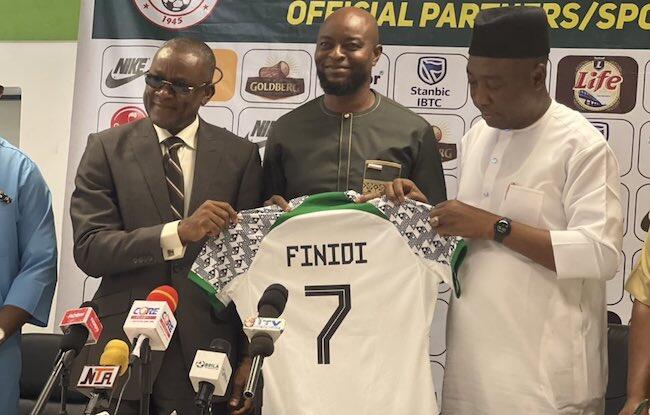 Cover image for Finidi talks tough, says…  I’m not under pressure, I’ve tough skin