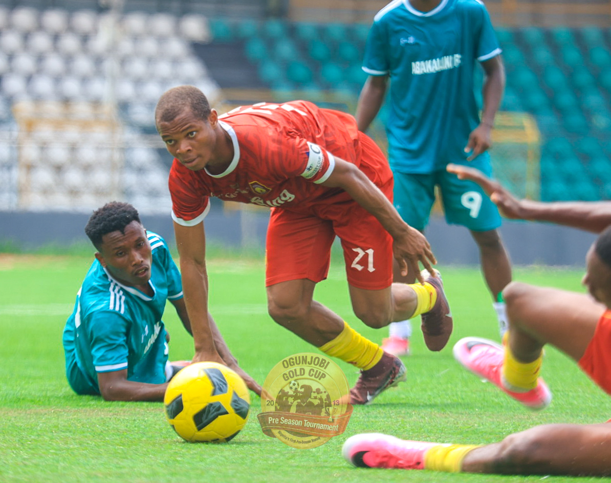Grassrunners FC battle Abakaliki FC In 14th Ogunjobi Gold Cup Final 