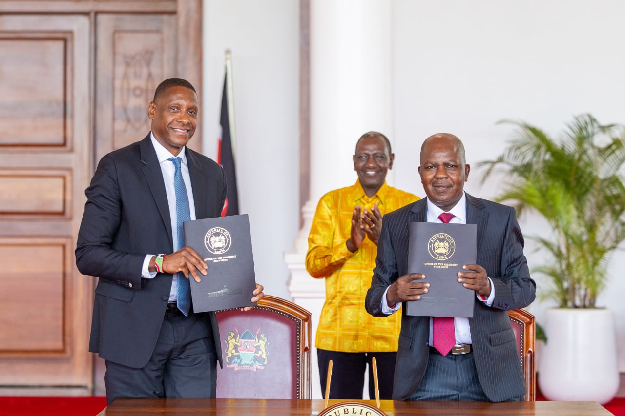 Cover image for Masai Ujiri’s Zaria Group, Kenya Railways sign landmark lease agreement