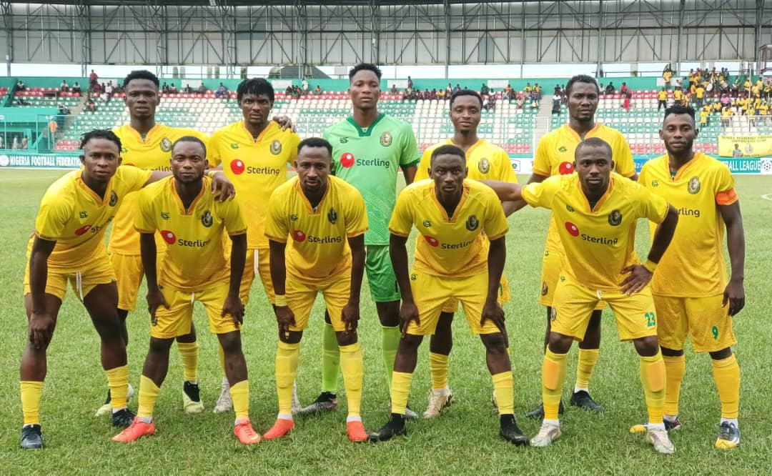 Cover image for Delegation Leader Jaret Tenebe promises To Redeem $3000 Pledge To Bendel Insurance FC Despite 2-1 Defeat 