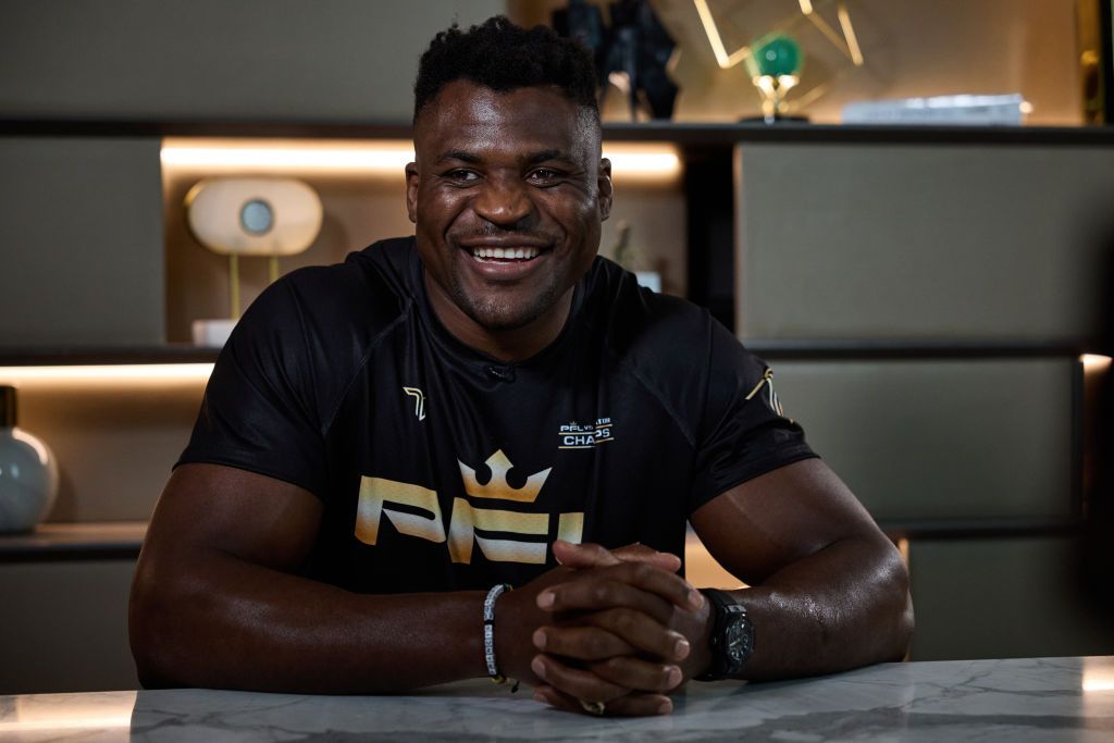 Cover image for Ngannou: I can knock Anthony Joshua out in Saudi Arabia