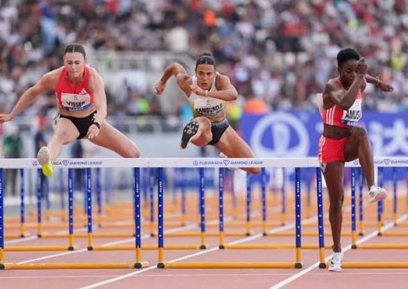 Cover image for Amusan finishes 4th in Diamond League final