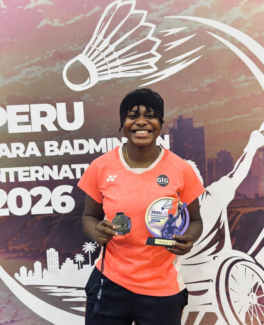 Nigeria's Eniola Bolaji lands gold at 2026 Peru Para Badminton International