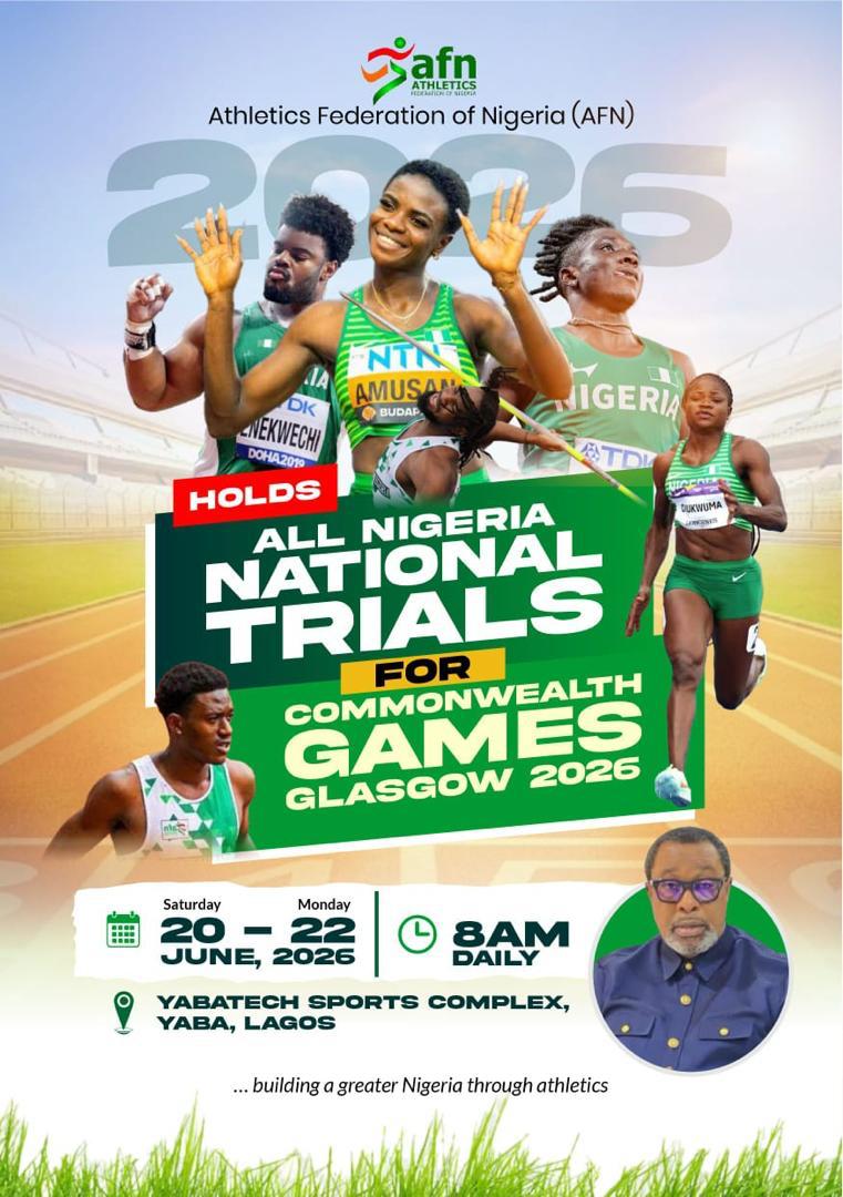 Road to Glasgow: Nigeria set for 2026 Commonwealth Games National Trials