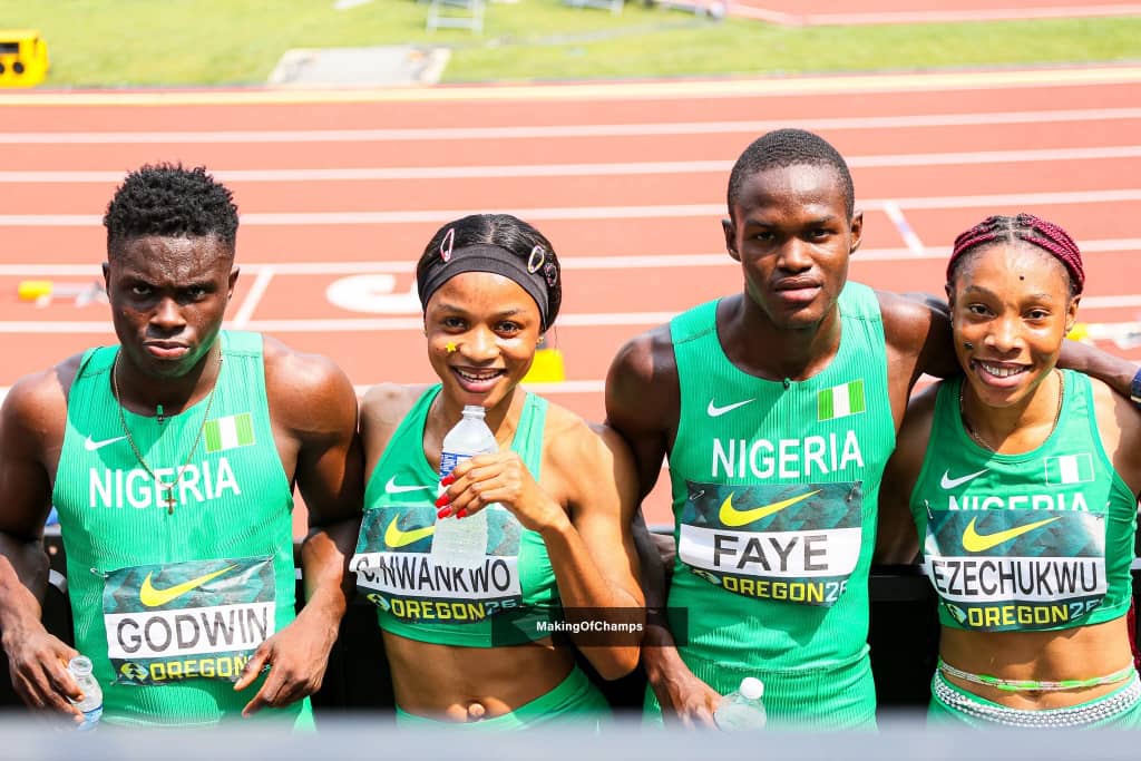 2026 WORLD U-20 ATHLETICS CHAMPIONSHIP: Wrong spikes cost Team Nigeria African U-20 record in dramatic relay disqualification