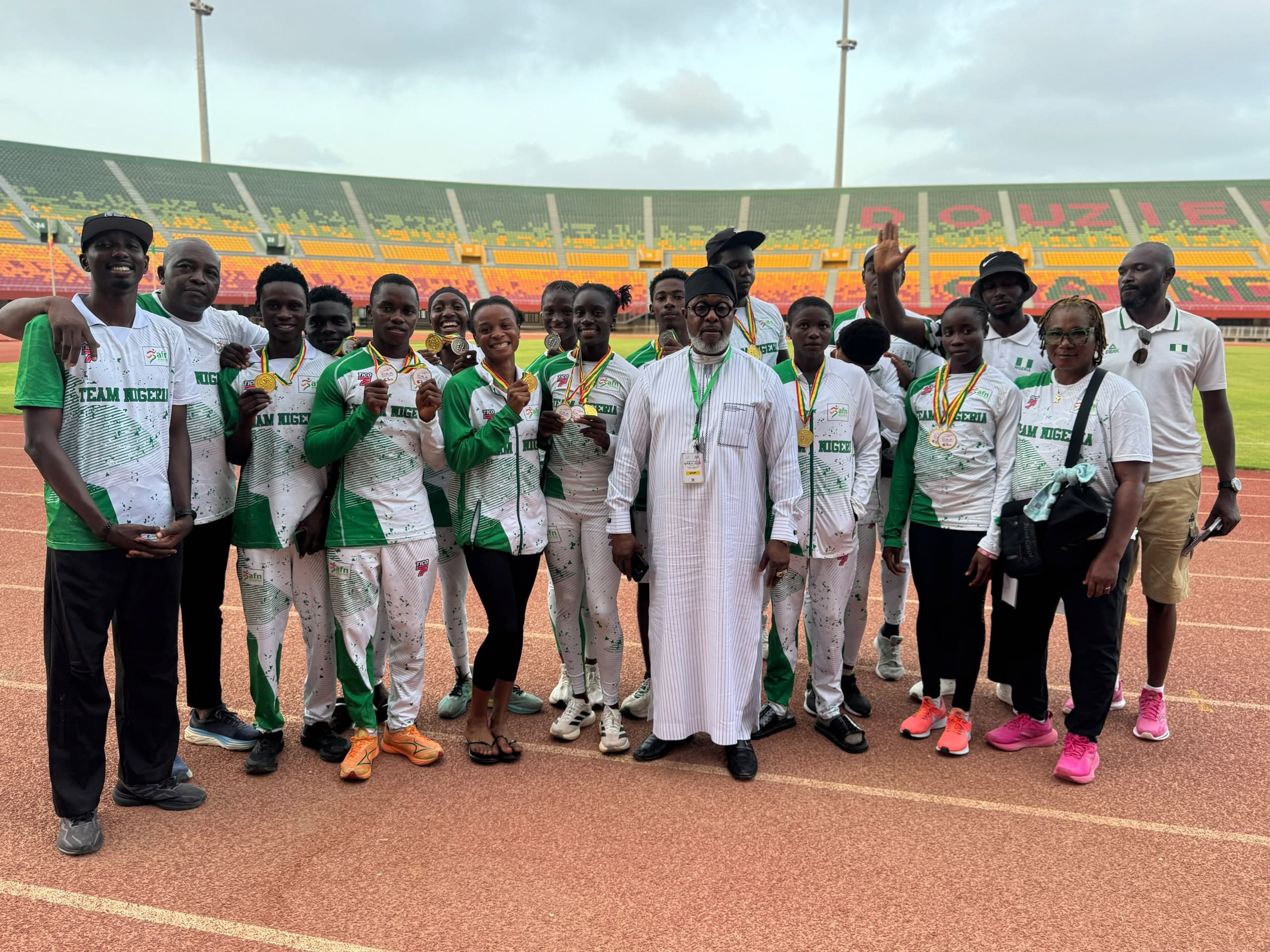Cover image for Okowa congratulates Team Nigeria on outstanding performance at CAA Region 2 Championships