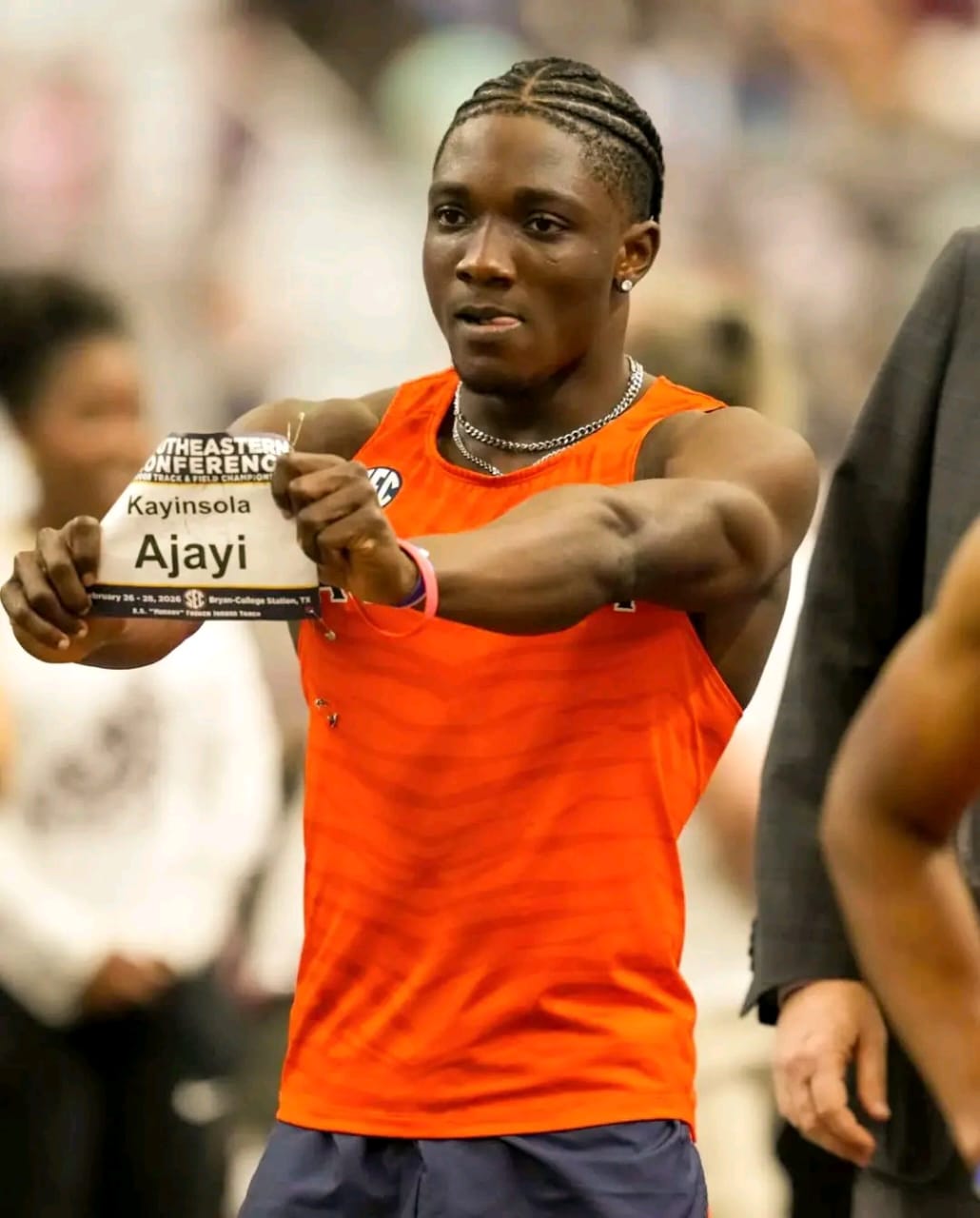 Cover image for Athletics: Ajayi becomes Nigeria fastest man