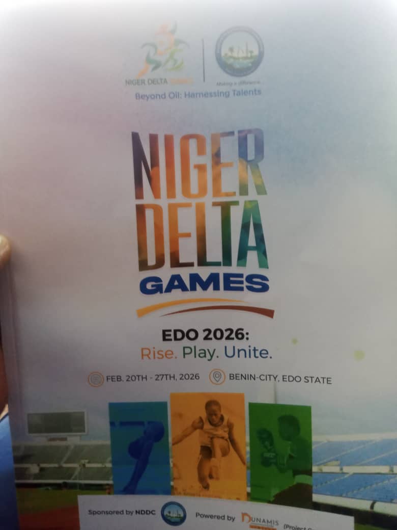 Cover image for 2nd NDGs: Gov Okpebholo commends Dunamis,, NDDC    ... Tells Edo athletes to compete with passion integrity