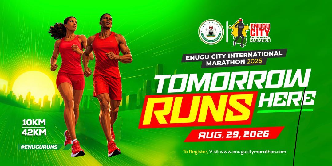 Cover image for Nilayo Sports mgt announces date for 2nd Enugu City International Marathon