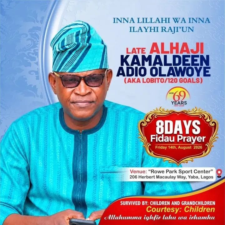 Cover image for Adeboye mourns the passing Of former Smart City FC, COO, Alhaji Olawoye