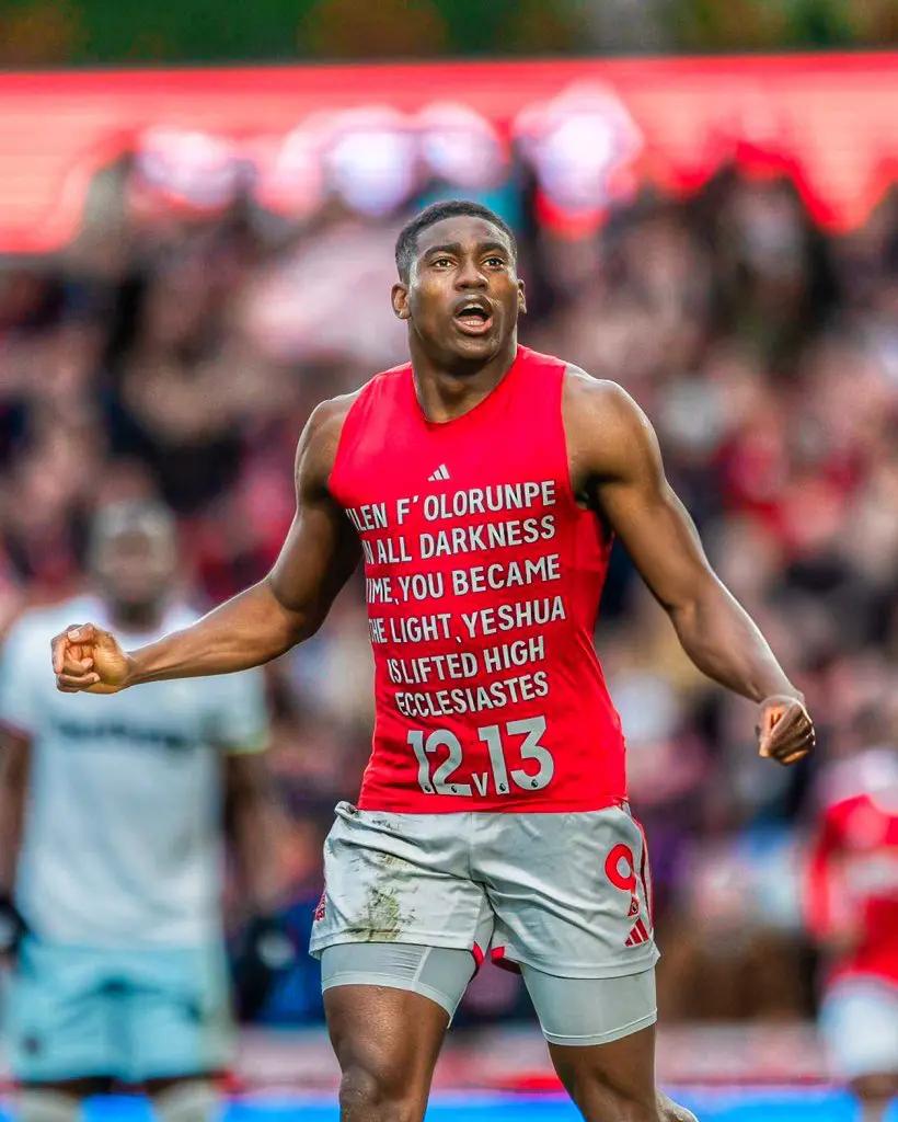 Cover image for FA Cup: Awoniyi out of Man Utd game