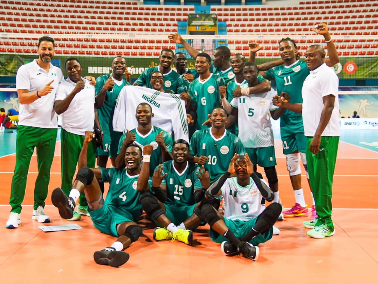 Volleyball: Nigeria seals quarterfinal ticket at 2026 African Men's Nations C’ship