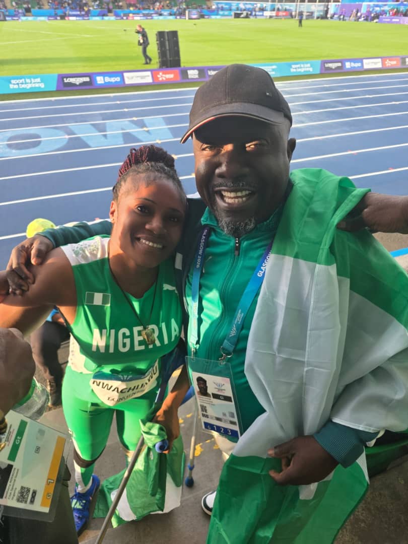 Cover image for Glasgow 2026: Nwachukwu smashes World Record to win Nigeria’s 7th gold, as Oji claims silver on debut appearance